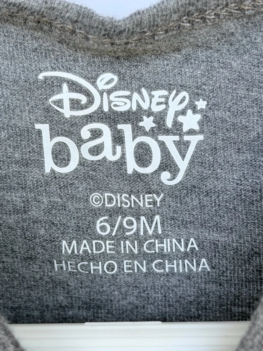 Disney heather gray
